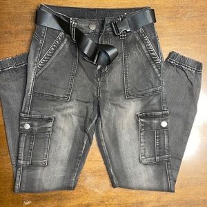 Cargo black pants